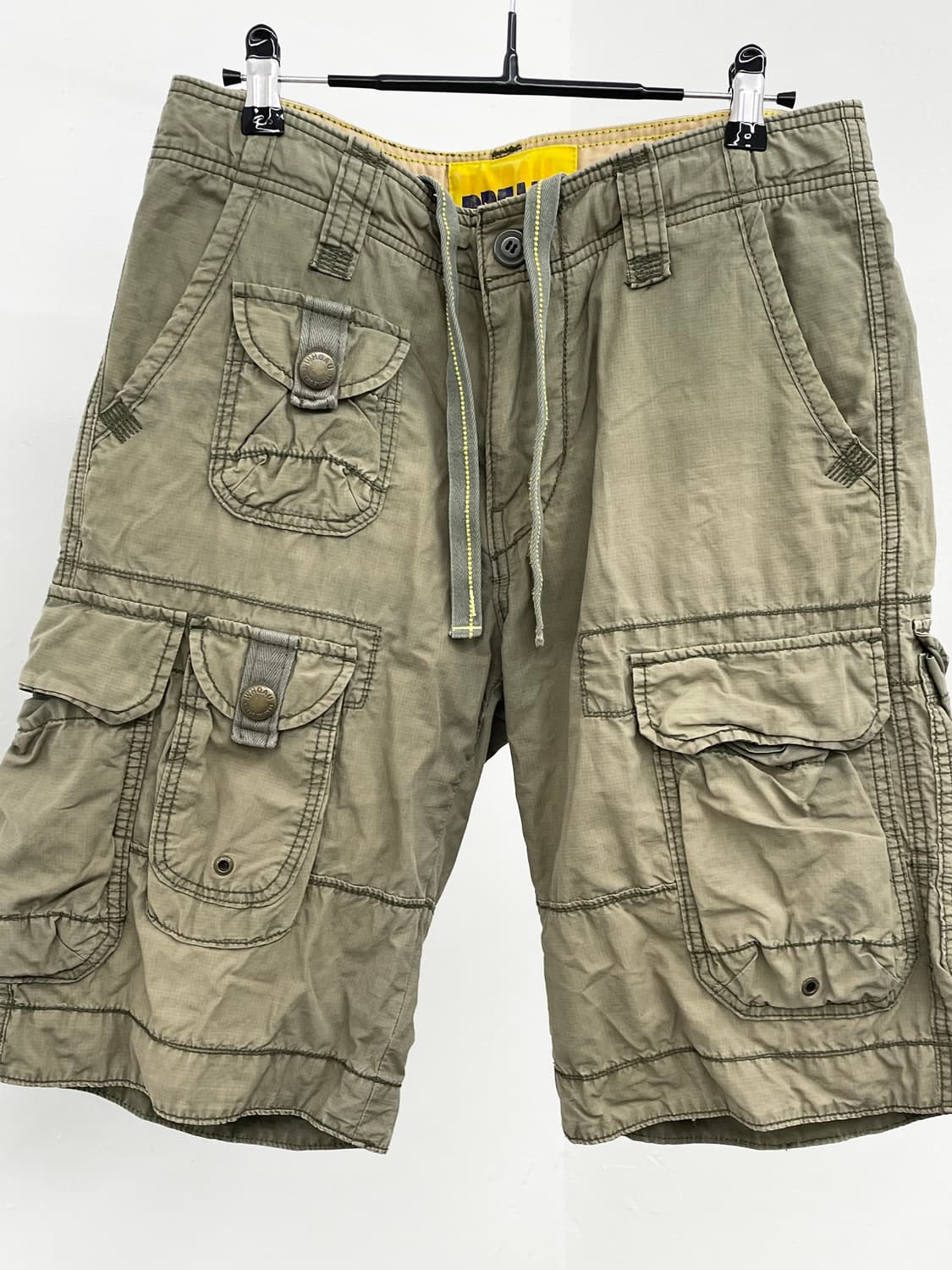 멀티포켓 카키 카고팬츠 상품이미지3