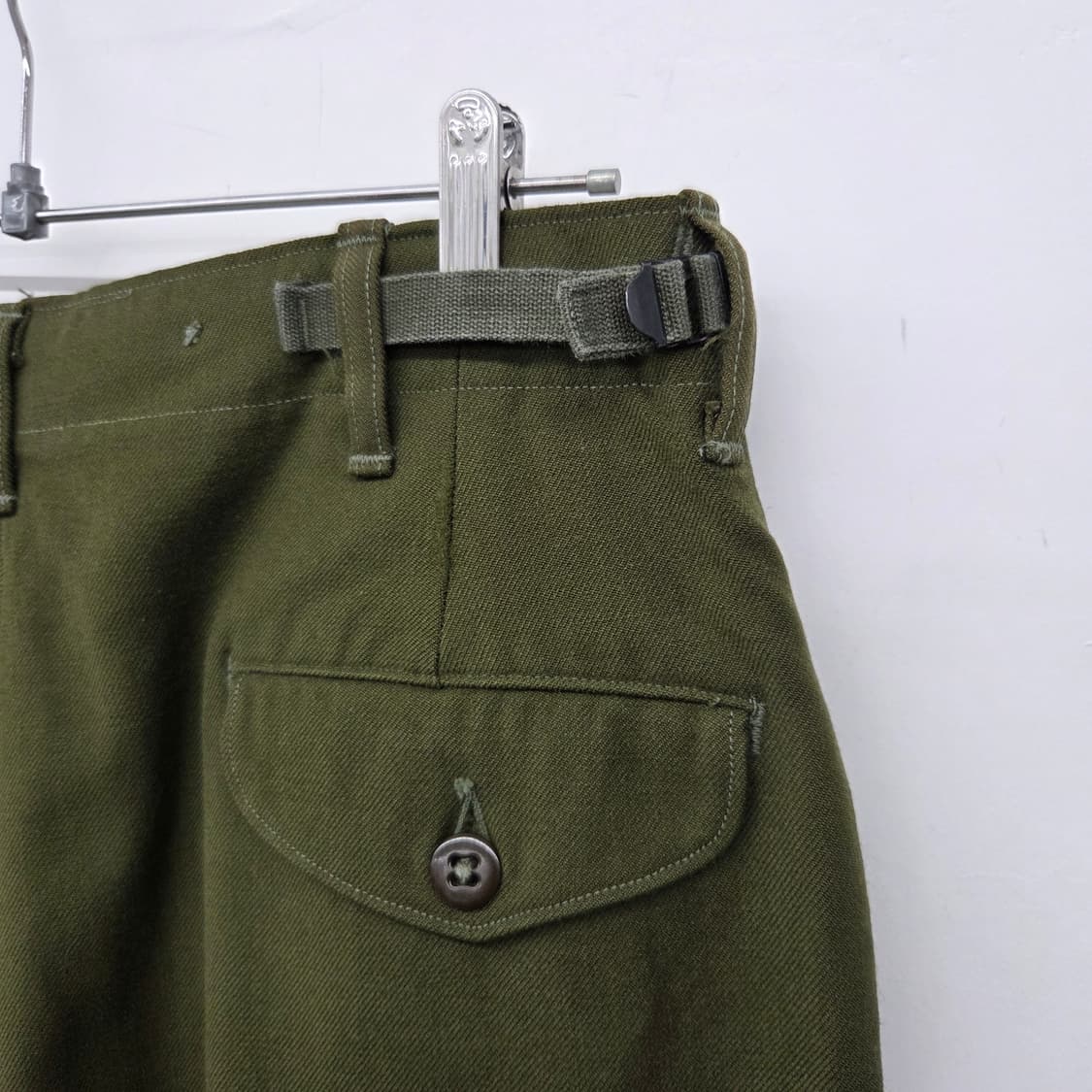 빈티지 50s m51 카키색 면바지 남성 32 상품이미지6