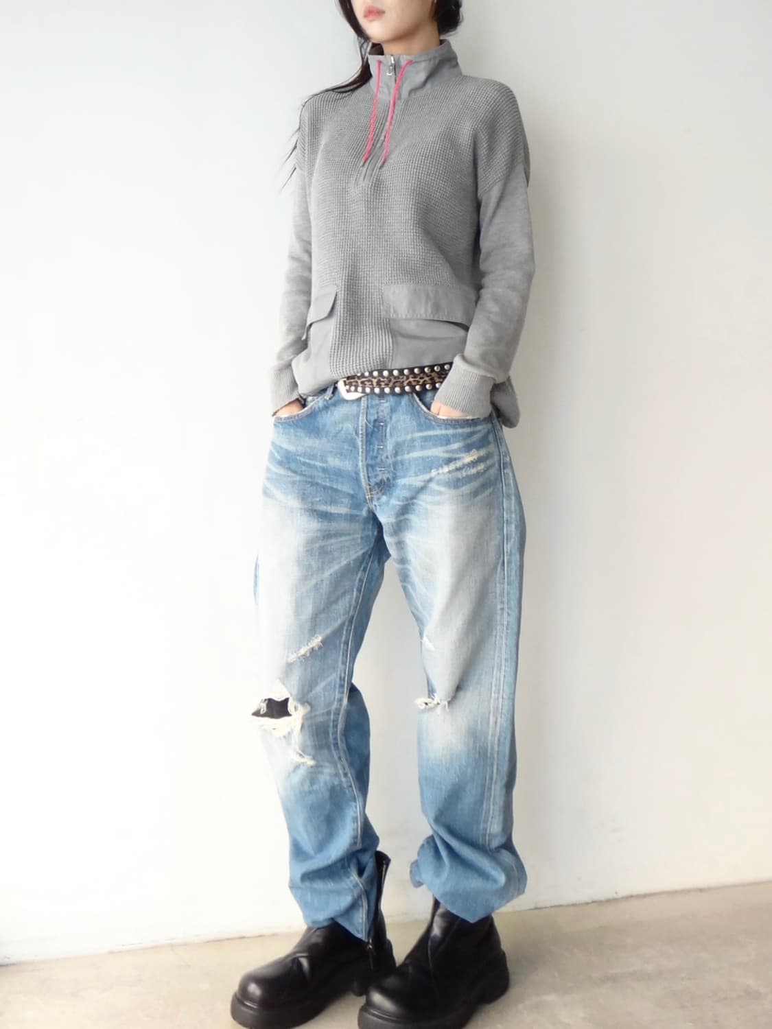 RALPH LAUREN neck string pocket top  상품이미지6