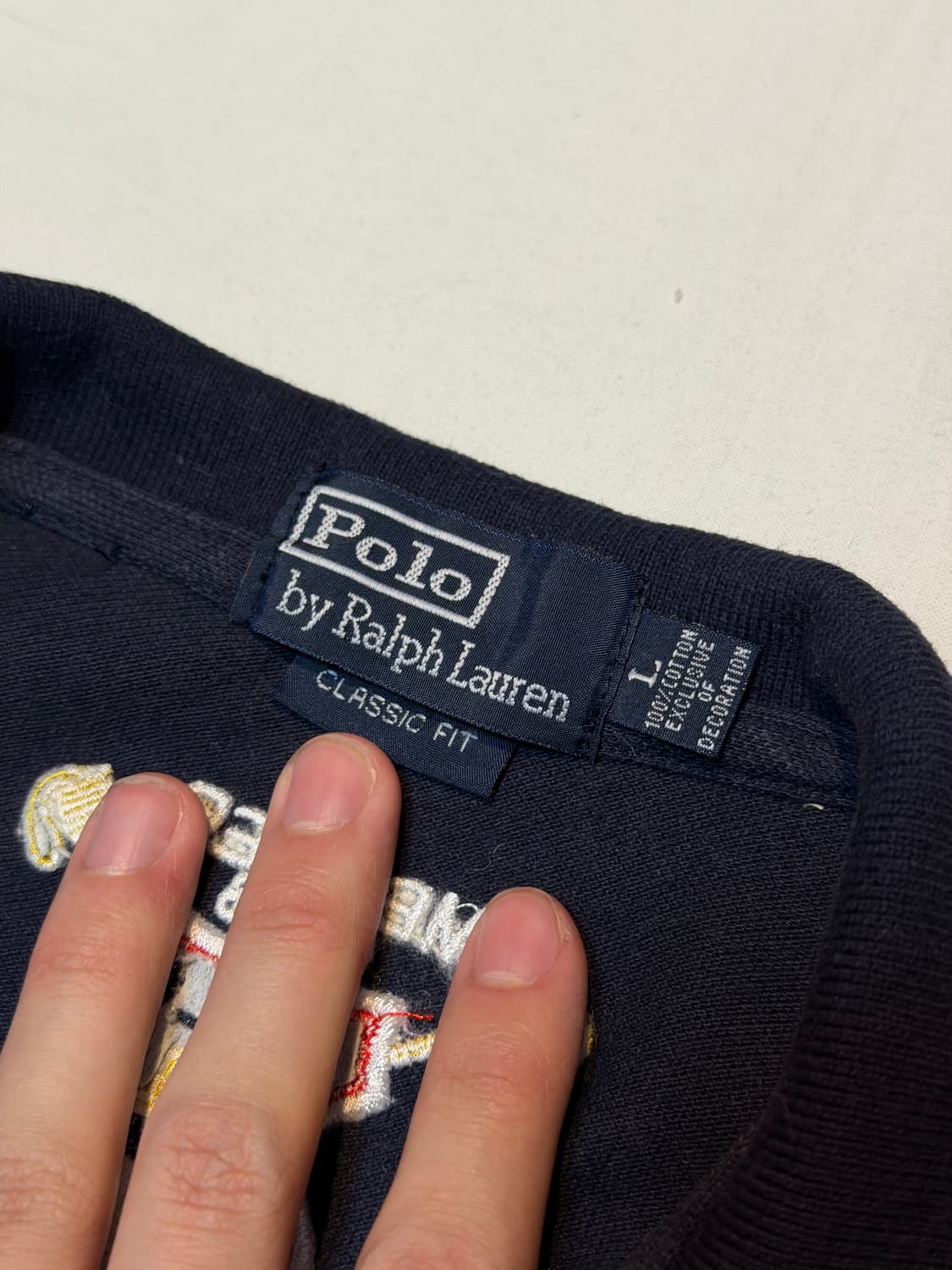 폴로 랄프로렌 빅포니 치프키프 카라티 네이비 상품이미지4