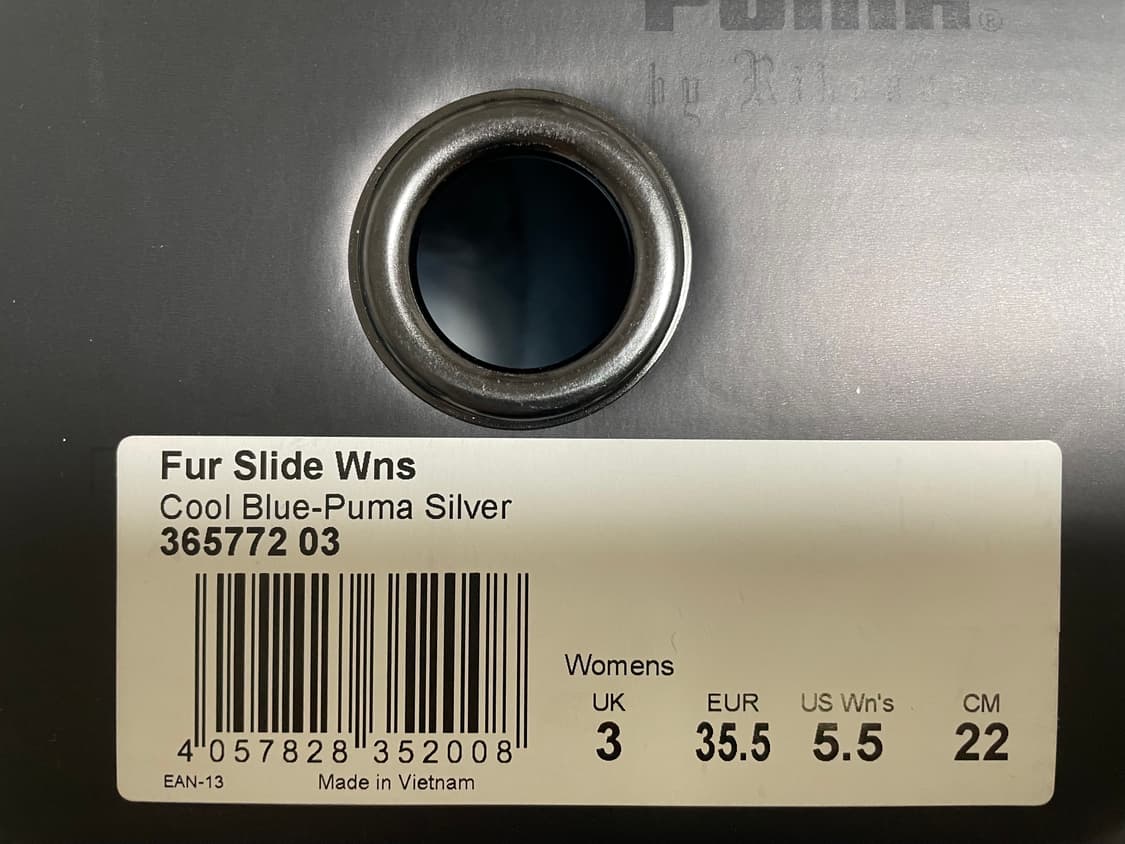 푸마 X 리한나 퍼 슬리퍼 상품이미지4