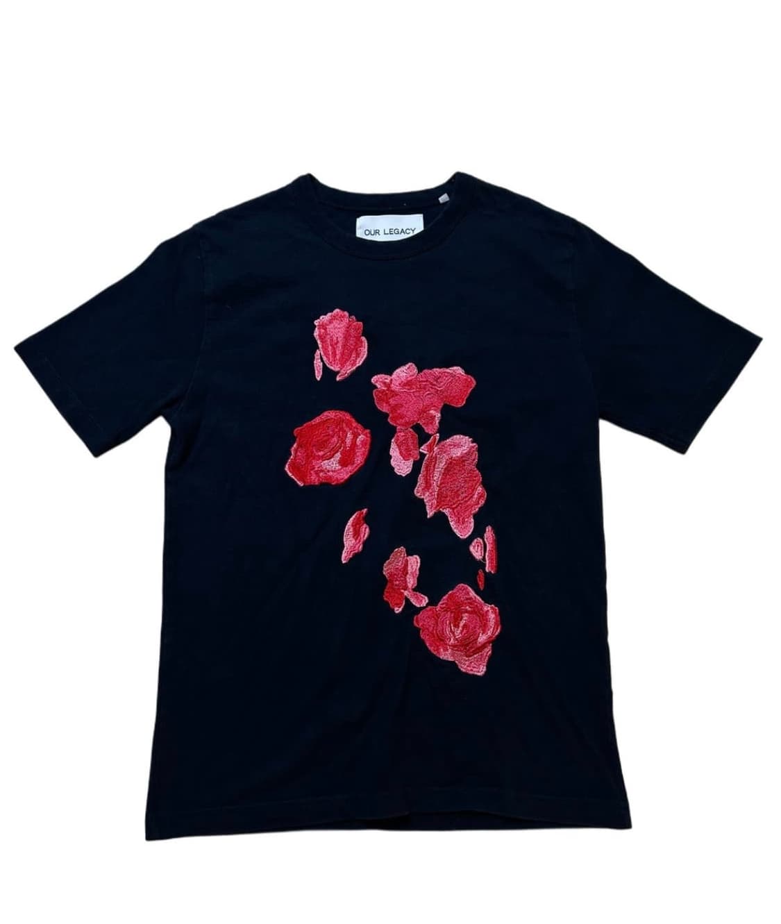 Our Legacy Flower Detail Slim T-Shirt 상품이미지1