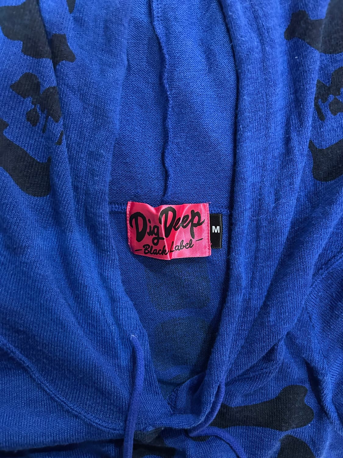 Dig Deep hooded knit 디그 딥 뼈 디자인 후드 니트 상품이미지4