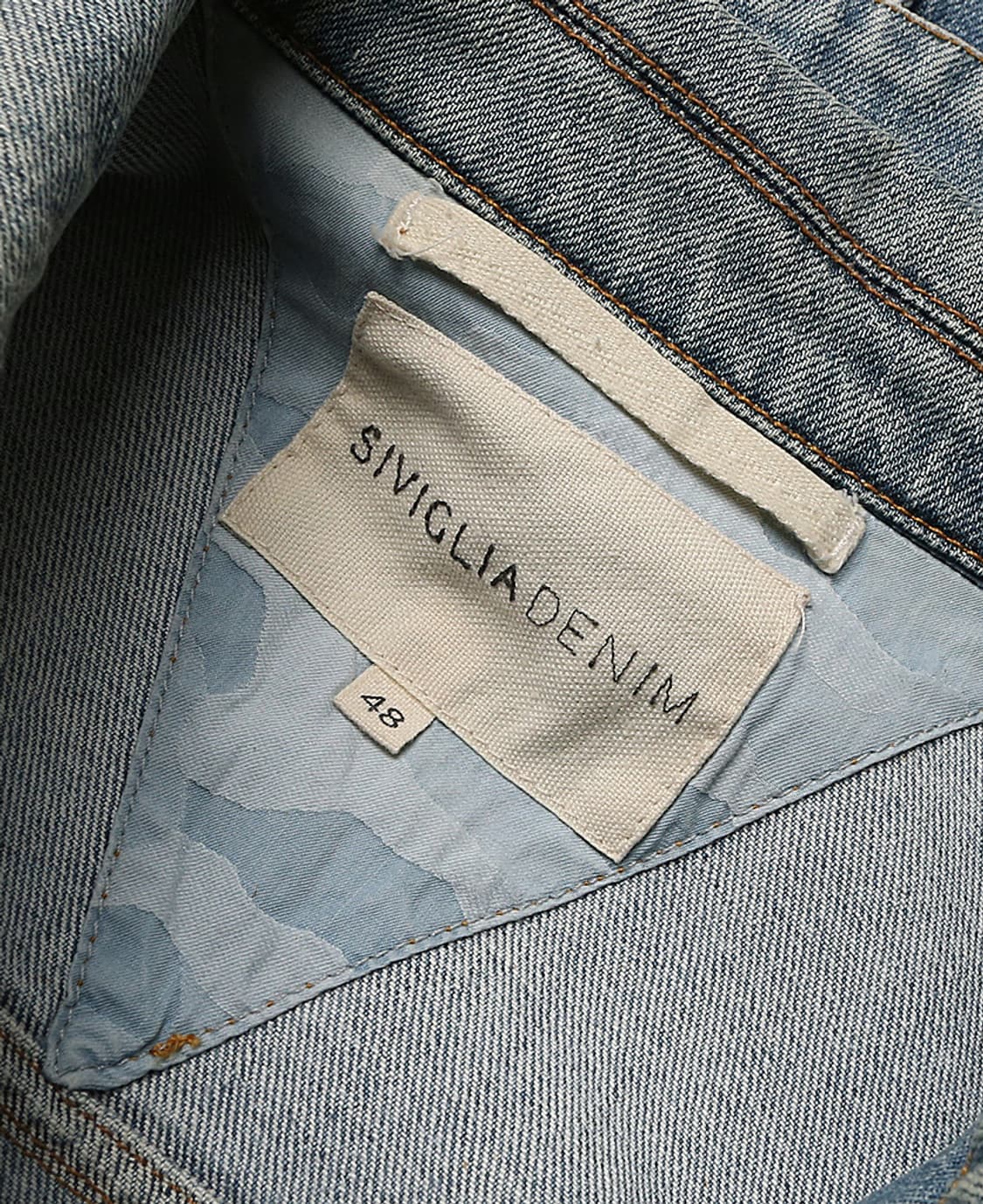 시빌리아 [Siviglia] 연청 이태리 코튼 데님 트러커 자켓 청자켓 상품이미지9