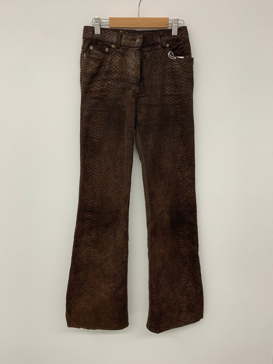 Gk 파이톤 디테일 슬림핏 팬츠 상품이미지4