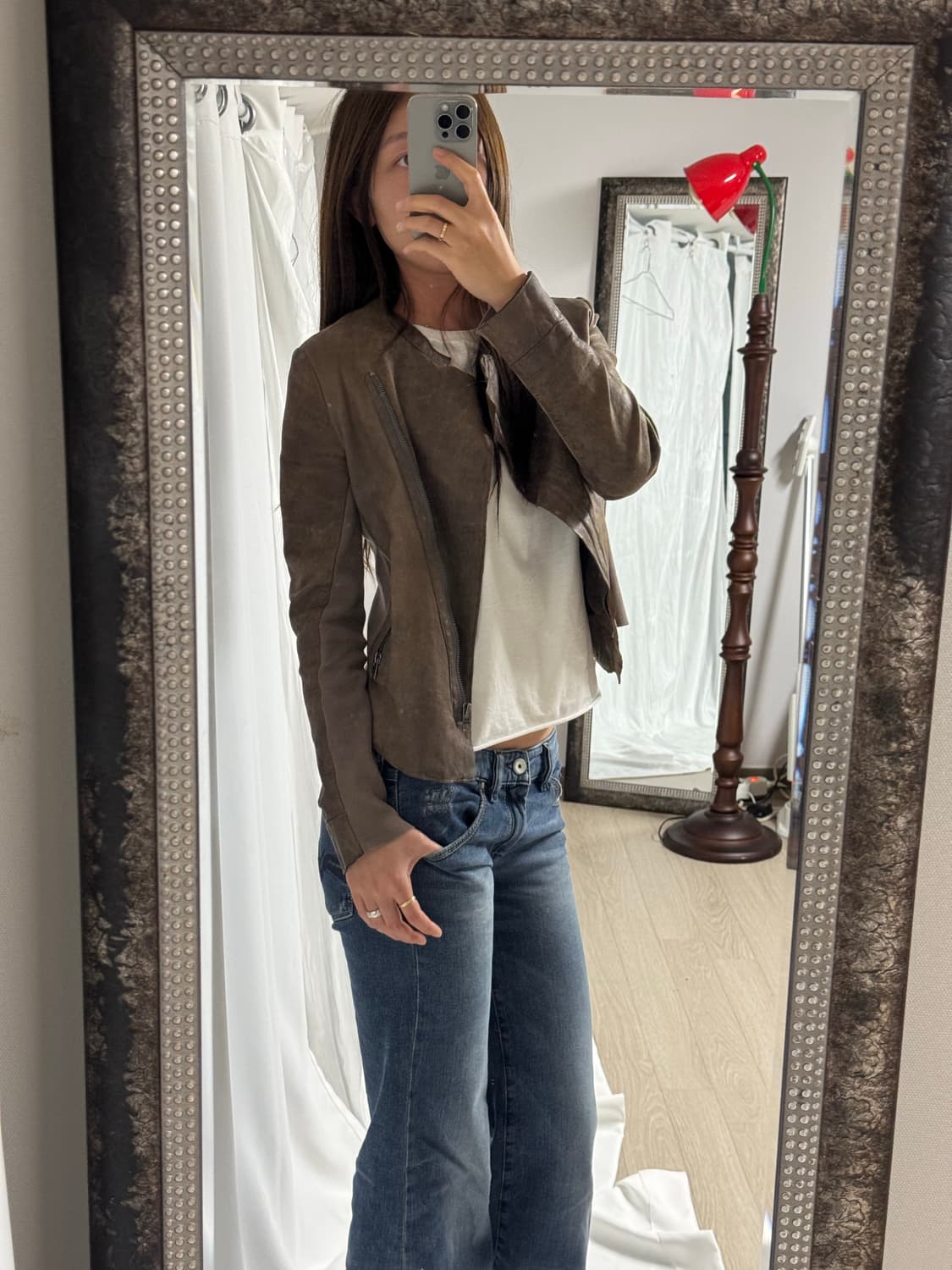 Japanese leather jacket 상품이미지5