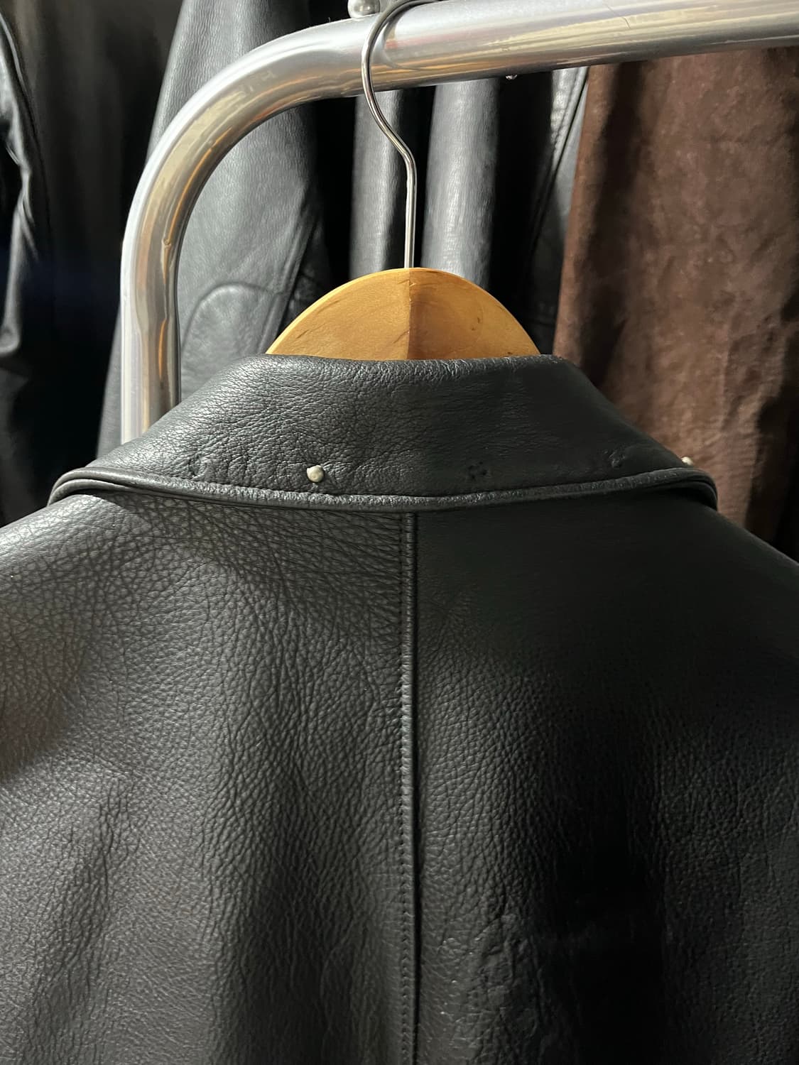 Schott 쇼트 544 싱글라이더 레더 자켓 44 105 여유 상품이미지4