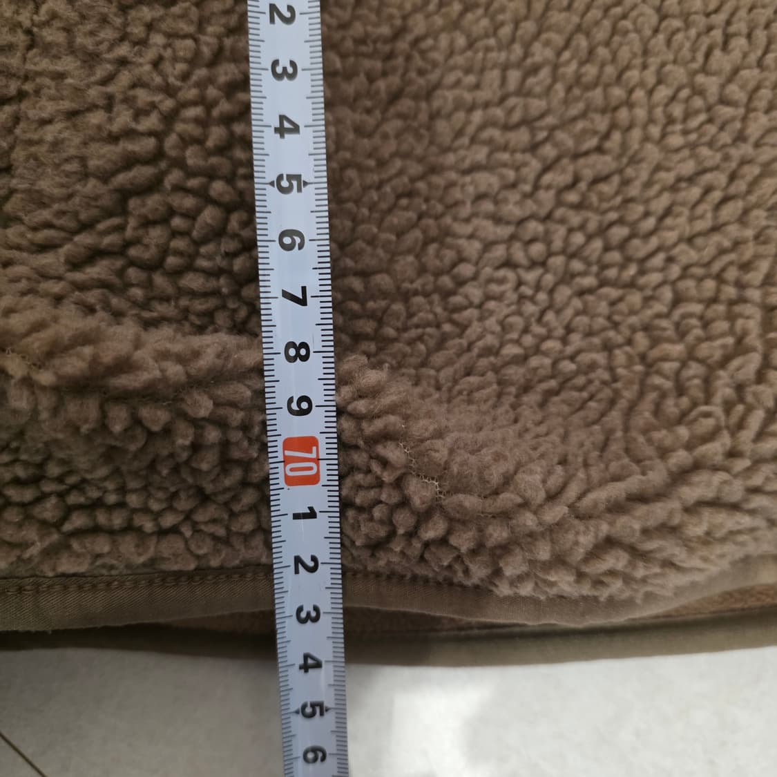 푸마 리버시블 플리스 후드 자켓 XL 브라운 상품이미지9