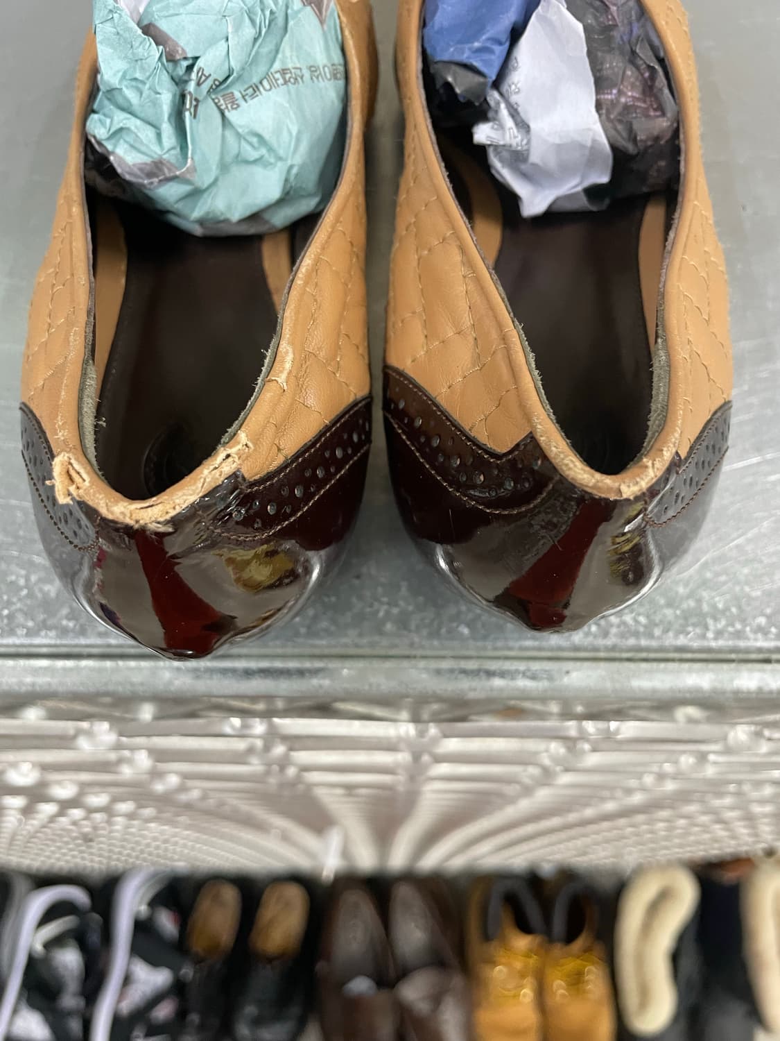 발리 투톤 플랫슈즈 us6 (gr-4454) 상품이미지10