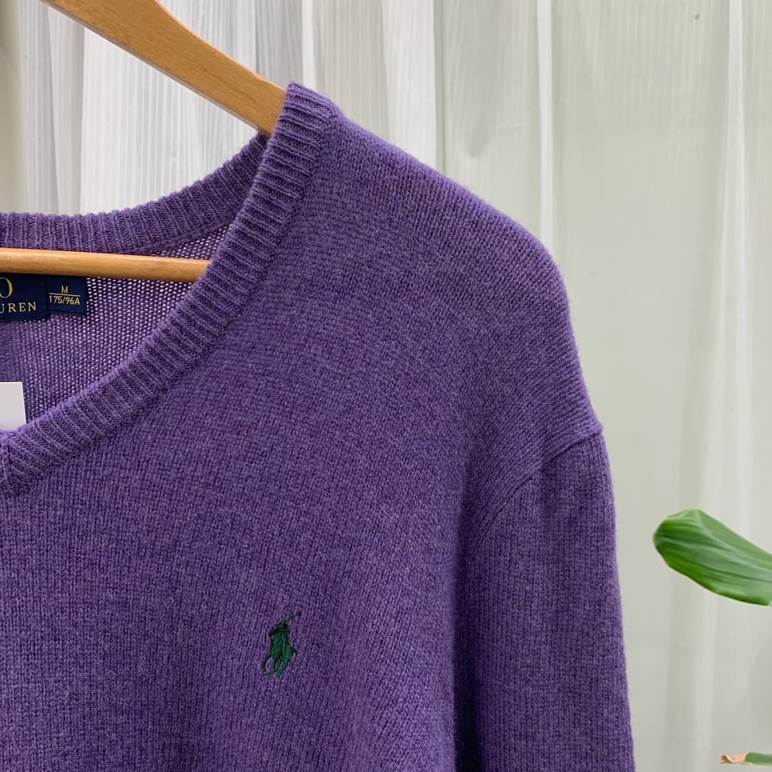 폴로 랄프로렌 램스울 100 브이넥 니트 1760 상품이미지2