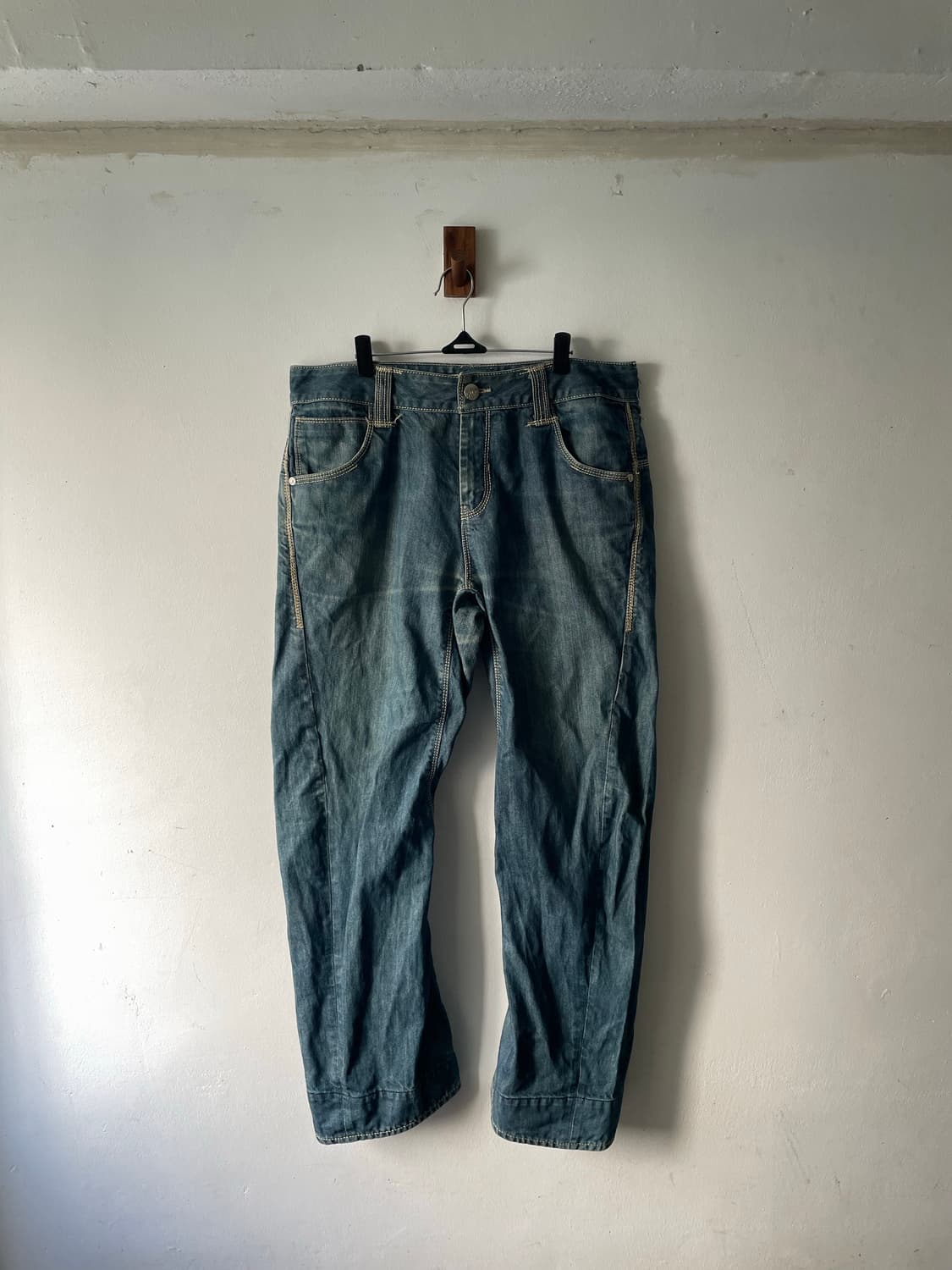 Vintage 에비수 신치 부츠컷 데님 상품이미지2