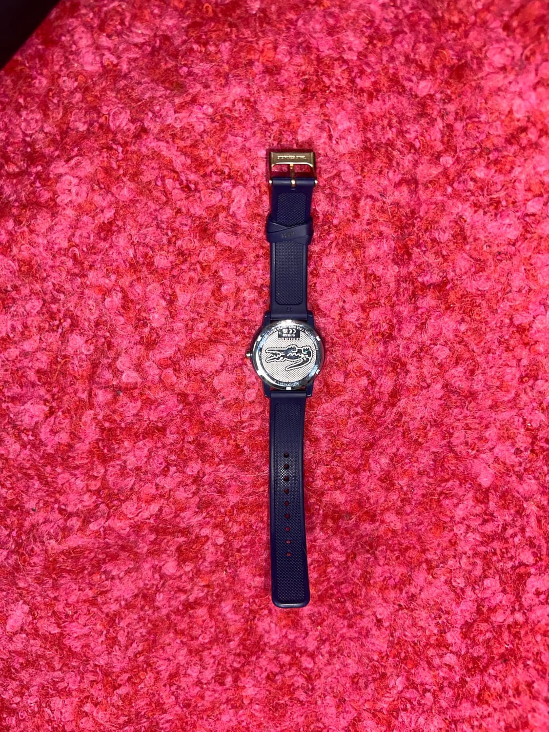 라코스테 실리콘밴드 네이비 시계 상품이미지6