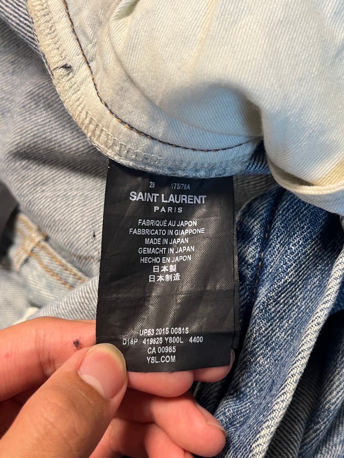 생로랑 에디 슬리먼 15시즌 무파진 상품이미지3