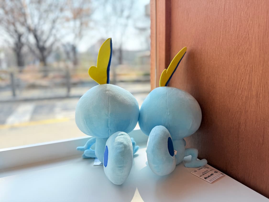 일본 반다이 포켓몬 울머기 마스코트 인형 20cm 2종 상품이미지2