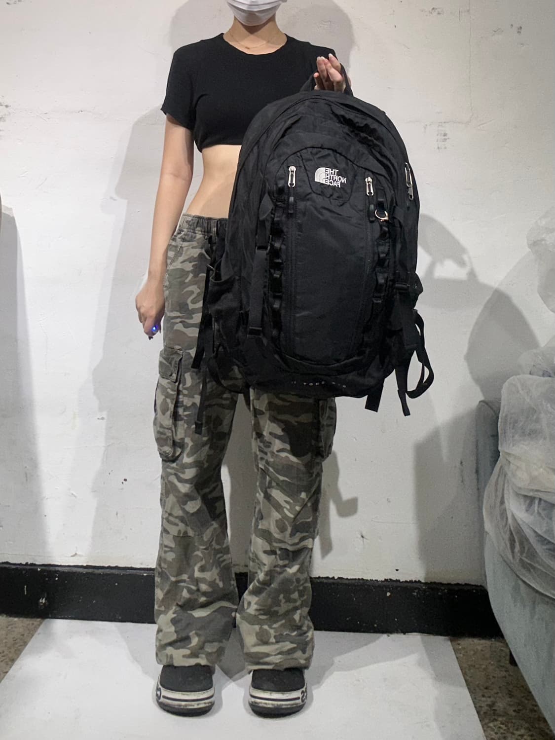 노스페이스 블랙 빅샷 백팩 가방 등산용 책가방  상품이미지2