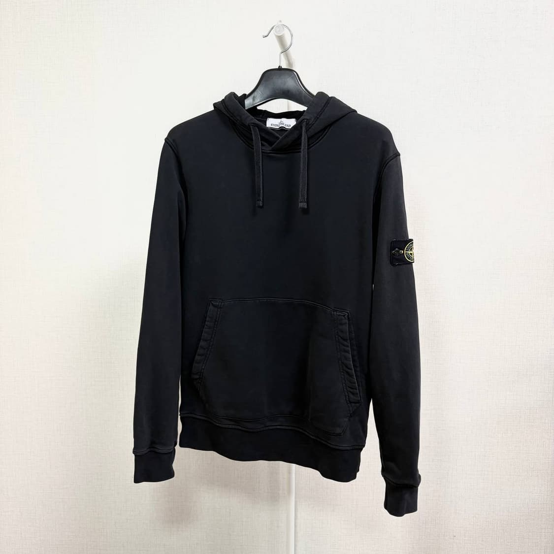 [2XL/정품] 스톤아일랜드 맨투맨 블랙 상품이미지1