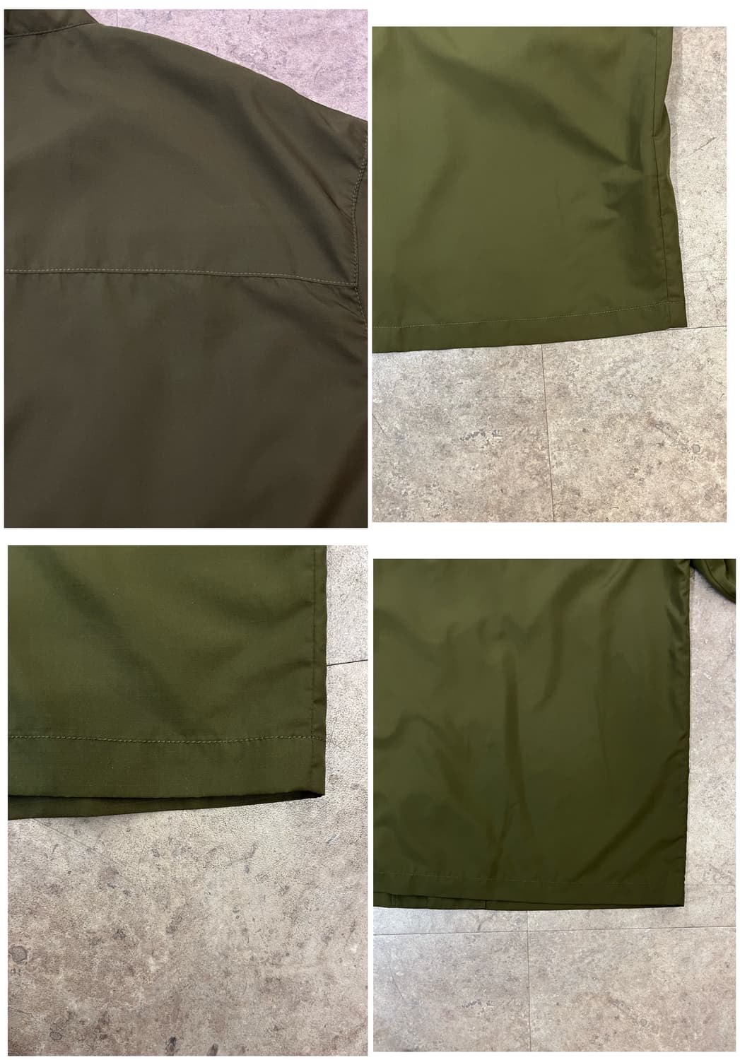 그라미치 라이트 립스톱 유틸리티 셔츠 카키 XL #csz1790 상품이미지7