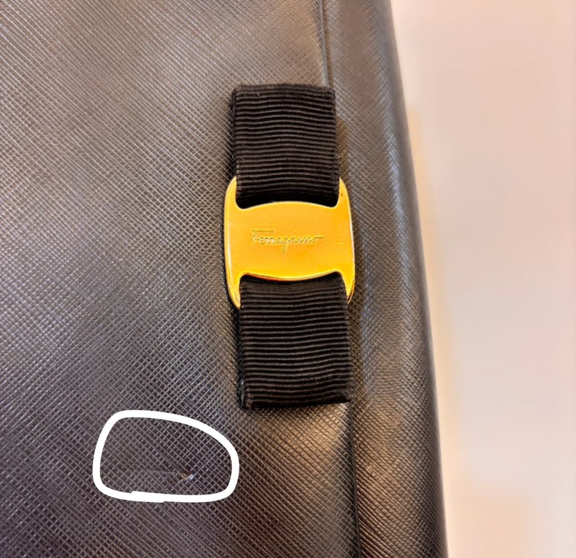 페라가모 블랙 체인백 상품이미지3