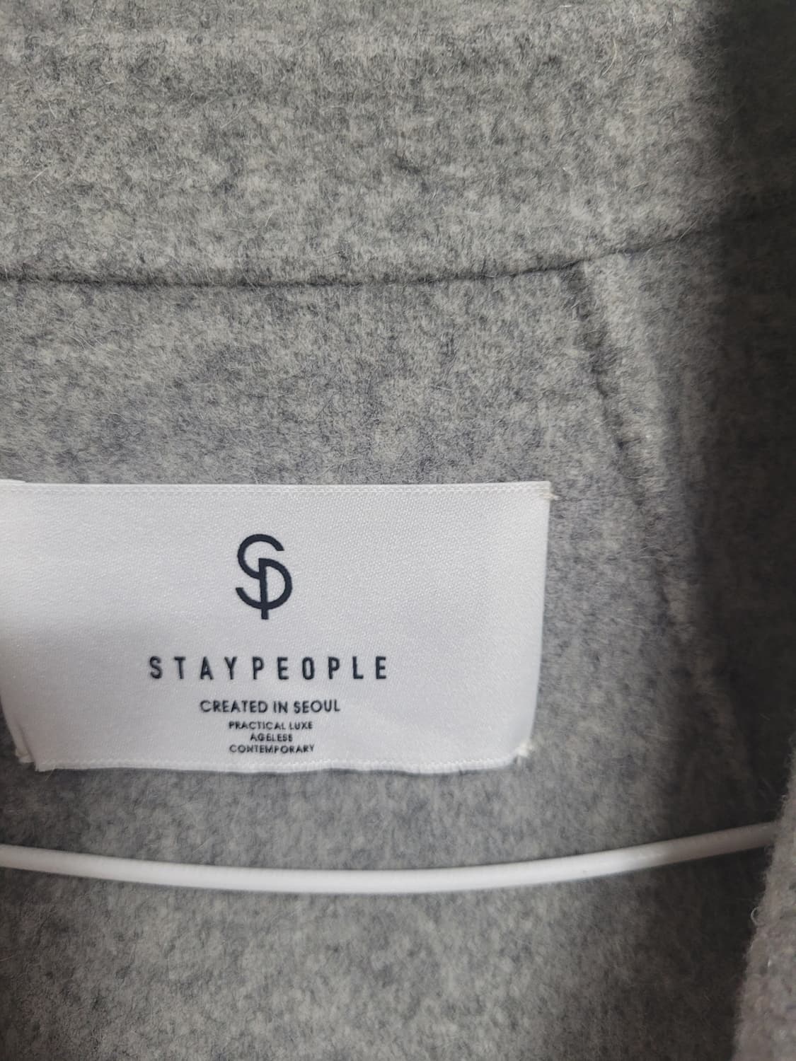 스테이피플 핸드메이드 코트 상품이미지3