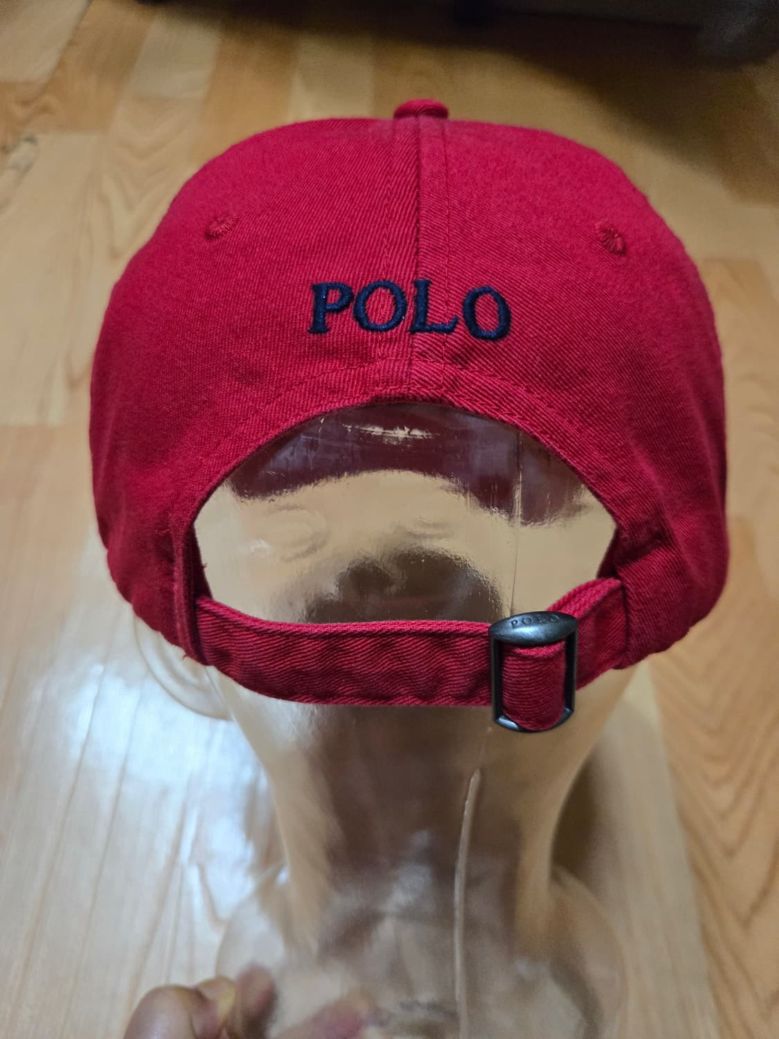 폴로 랄프로렌 정품 레드 볼캡 모자 상품이미지3