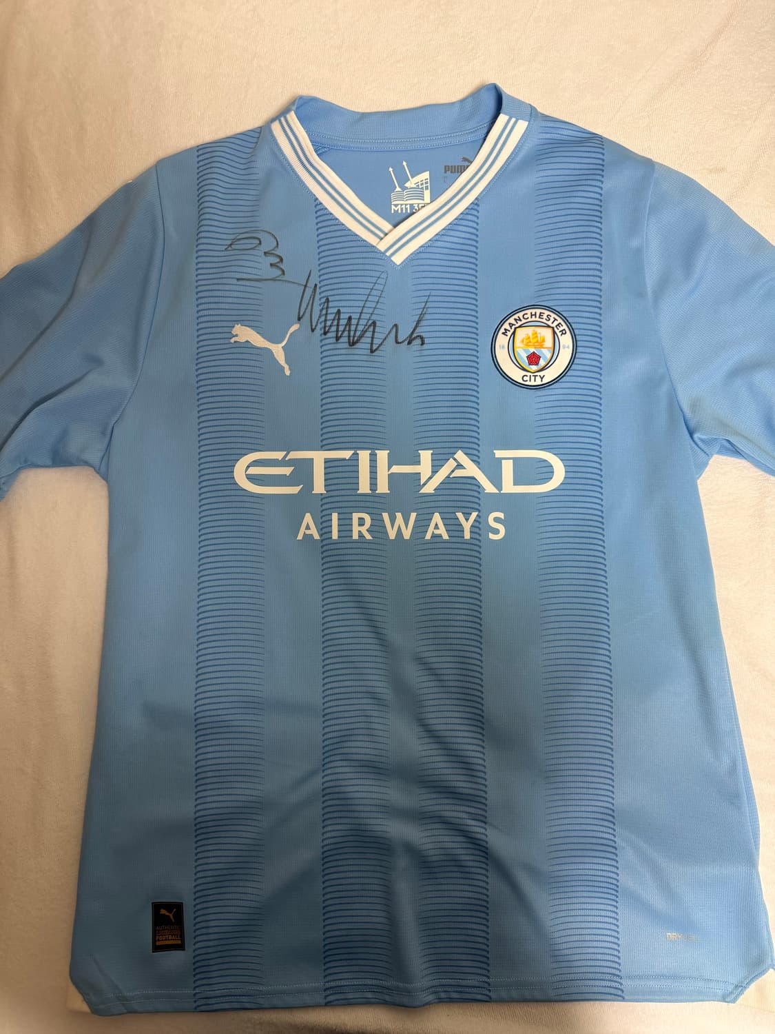 맨시티 22/23 카일워커, 오스카 밥 사인 유니폼 상품이미지1