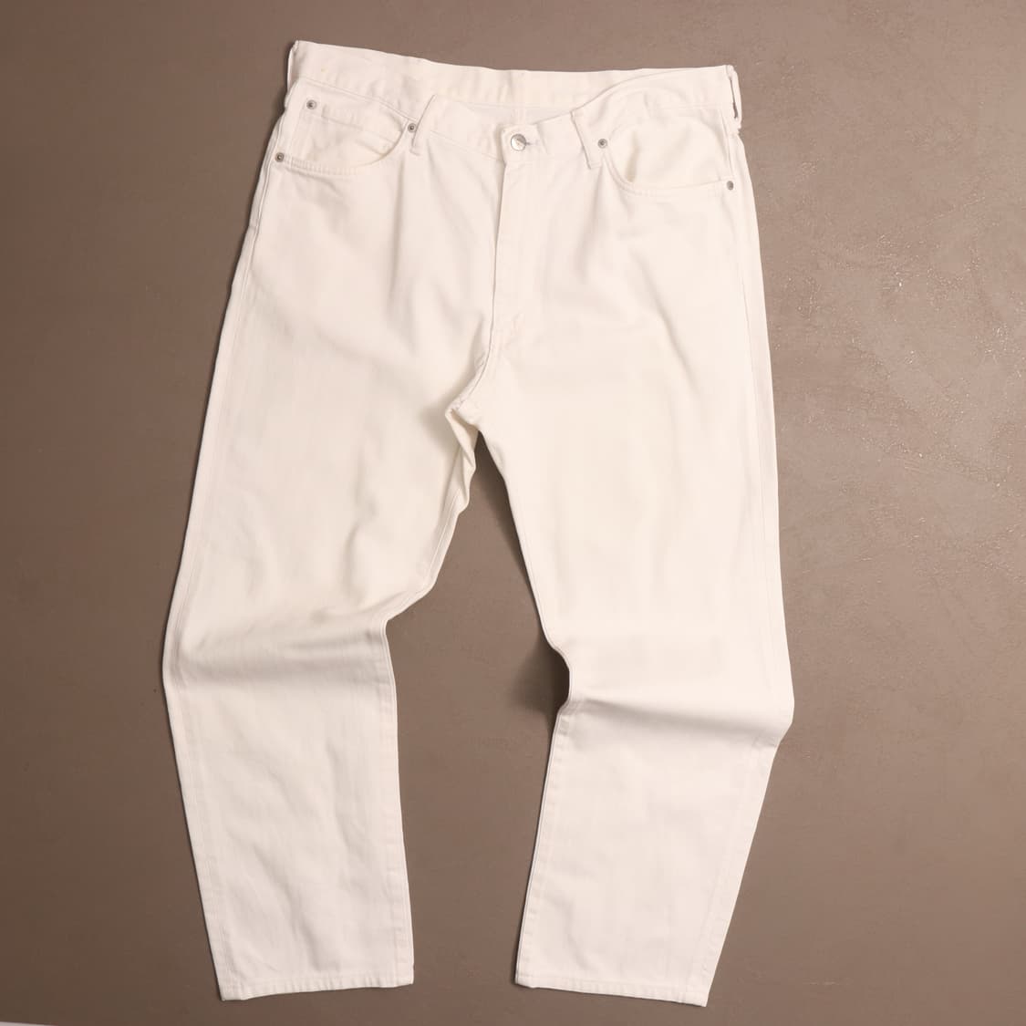 랭글러 화이트 코튼 워크팬츠A1628 상품이미지1