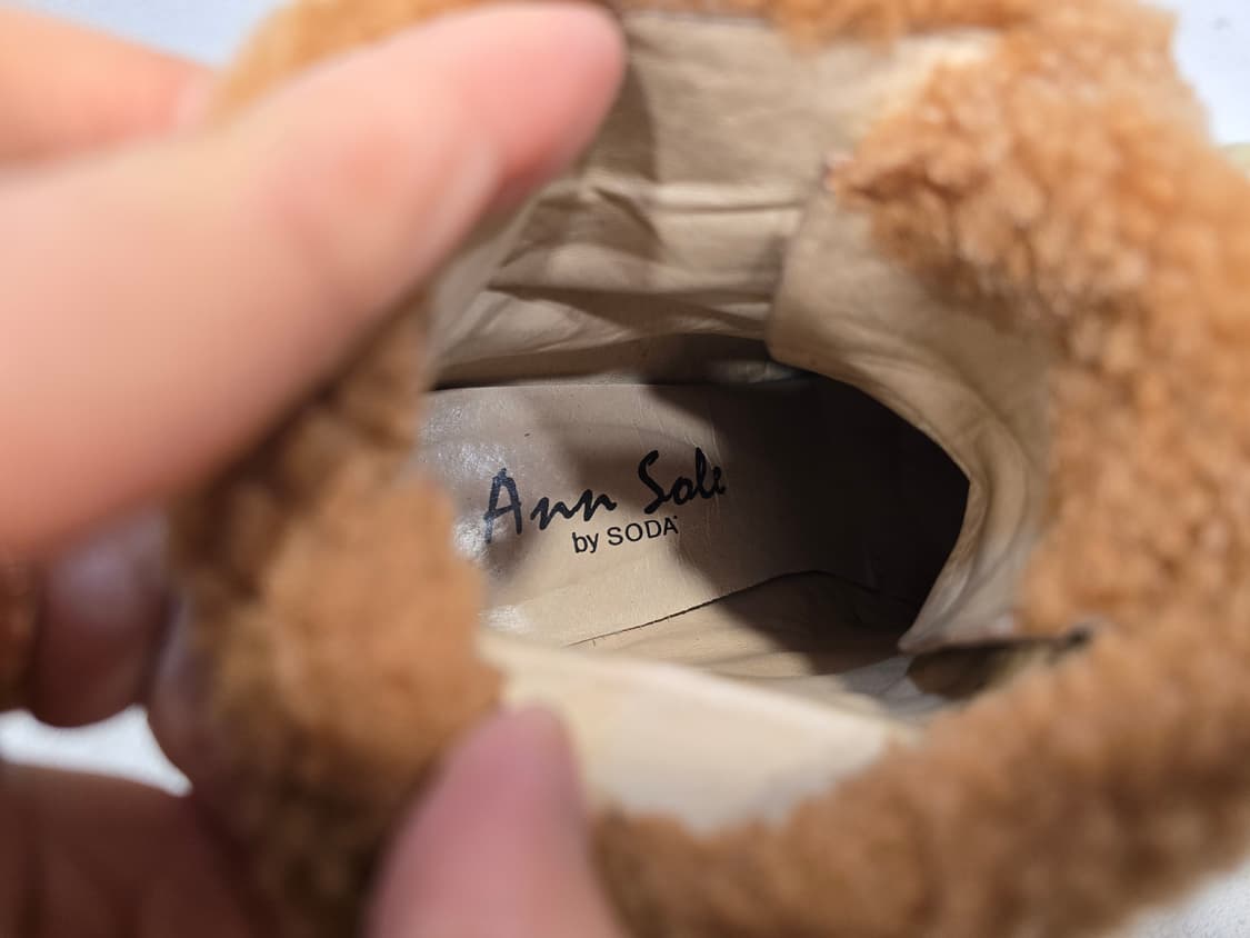 소다 양털 앵클 부츠 230mm 상품이미지6