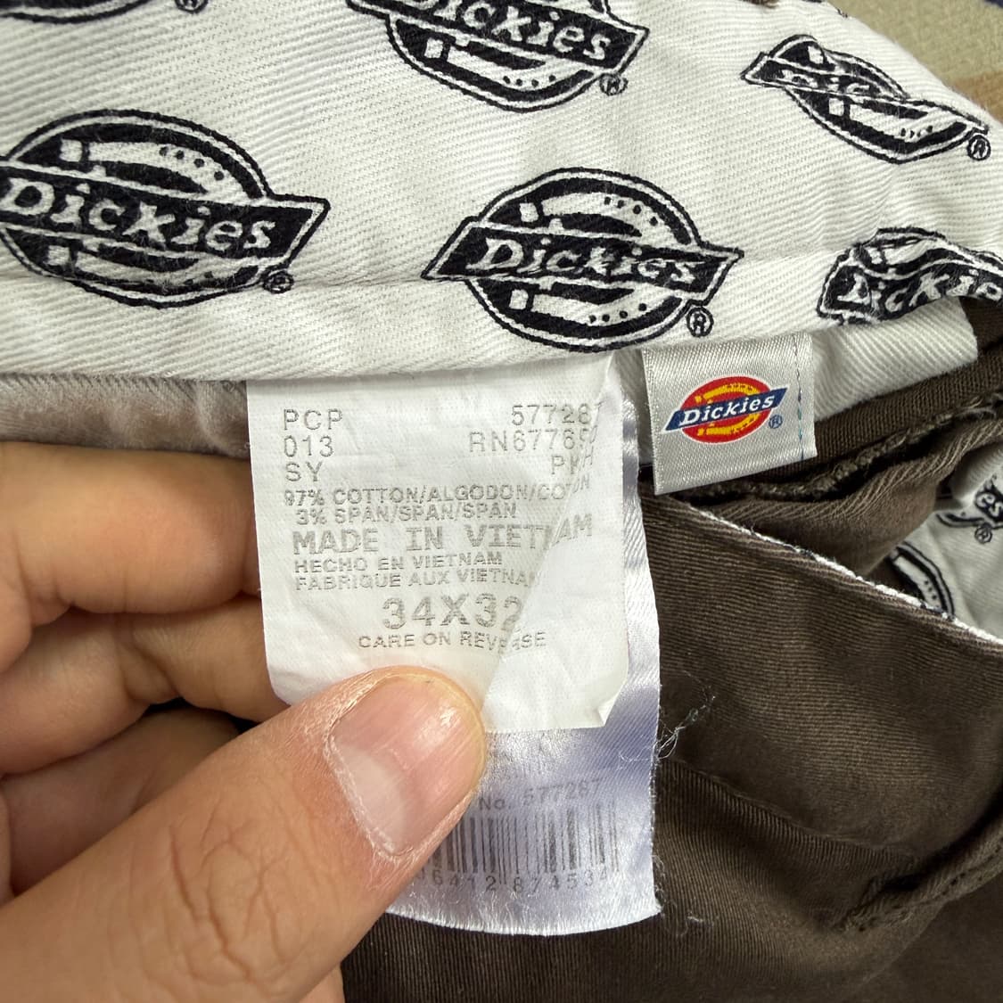 (34)디키즈 DICKIES 치노팬츠(브라운) 상품이미지5