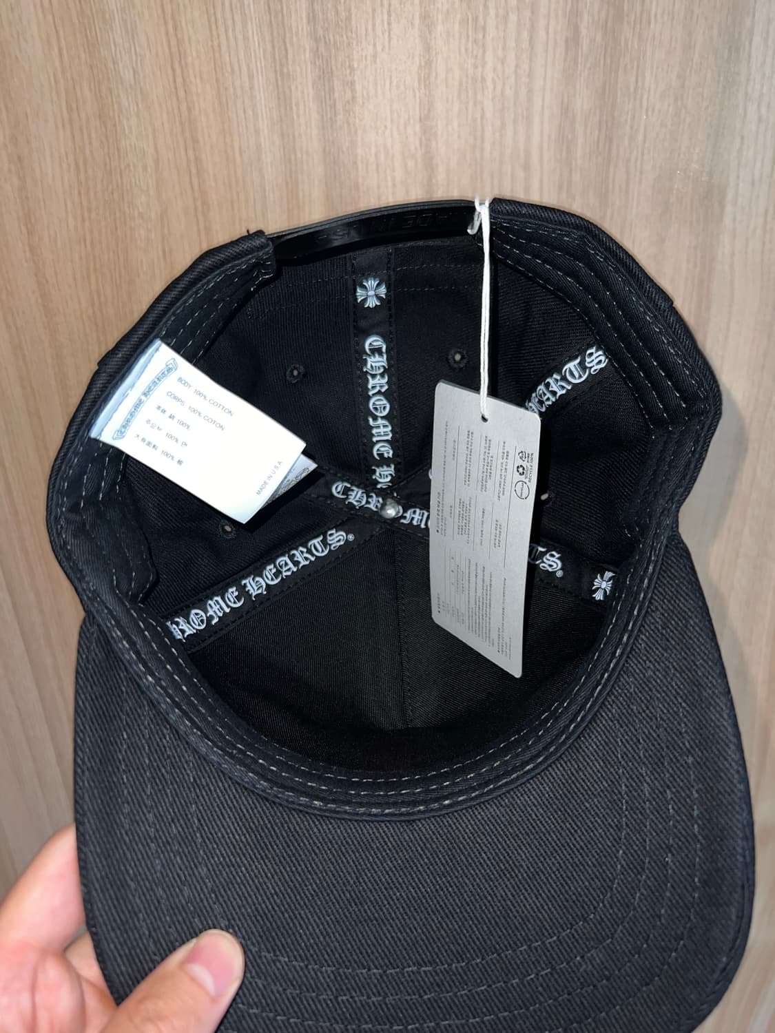 (새상품) 크롬하츠 버티컬 캡 상품이미지4