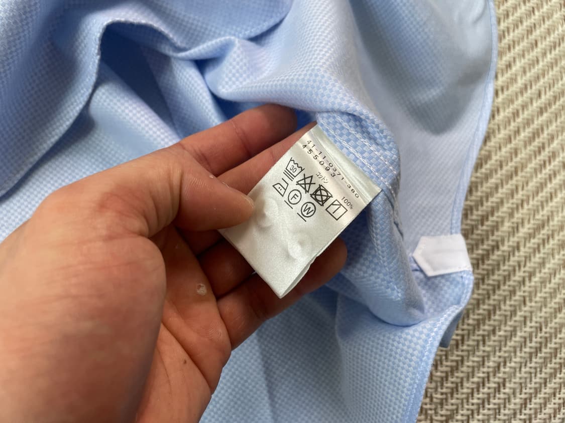 빔즈하트 스카이블루 비즈니스 셔츠 J03551 상품이미지5