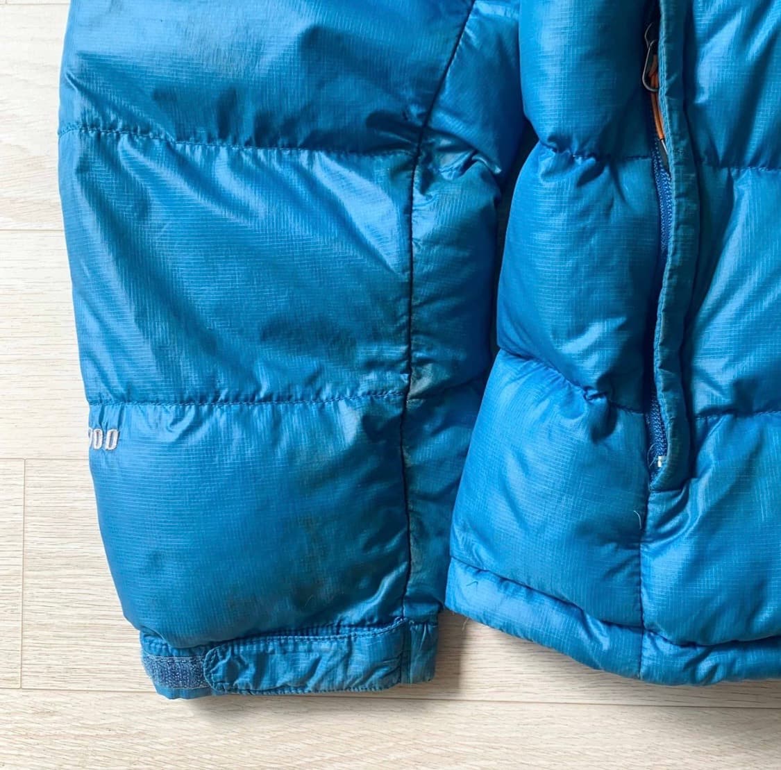 노스페이스 700 다운 패딩 스카이 블루 상품이미지4