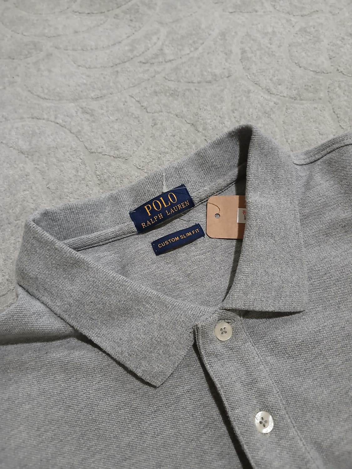 폴로 반팔 카라티 (그레이) L 상품이미지5