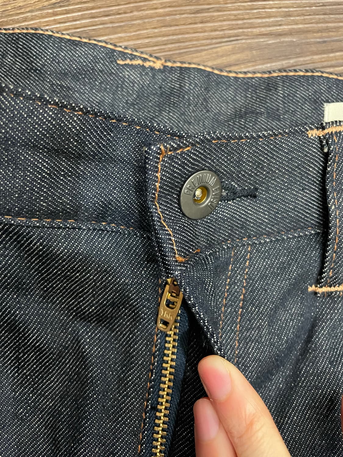 에비수 Evisu 빅 로고 셀비지 데님 상품이미지5