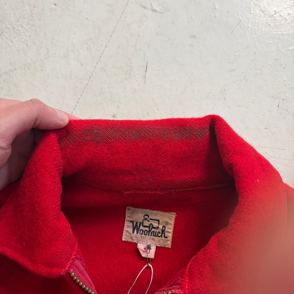 1970s 울리치 빈티지 울렌 밀스 자켓 40 상품이미지8