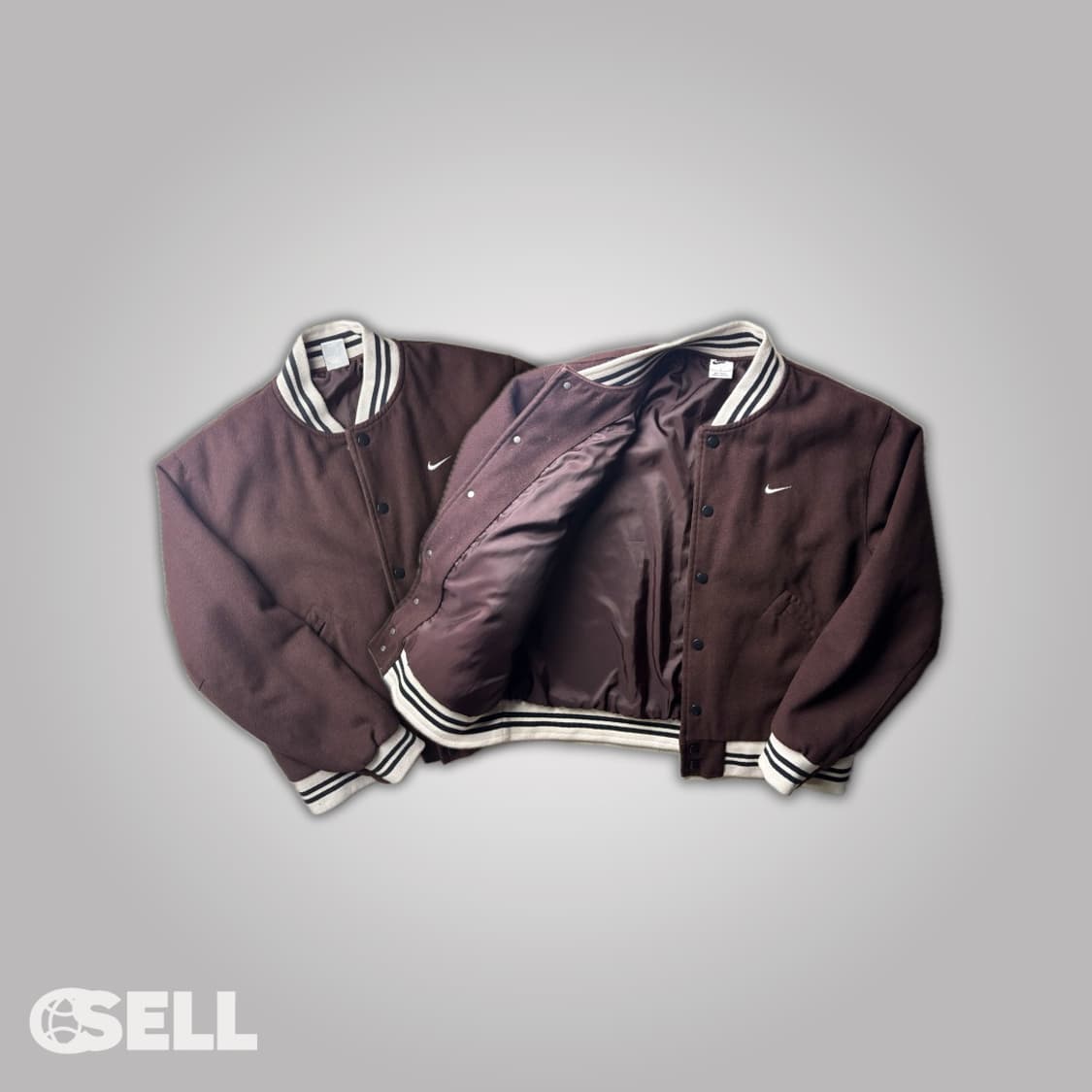 나이키 버건디 자켓 상품이미지2