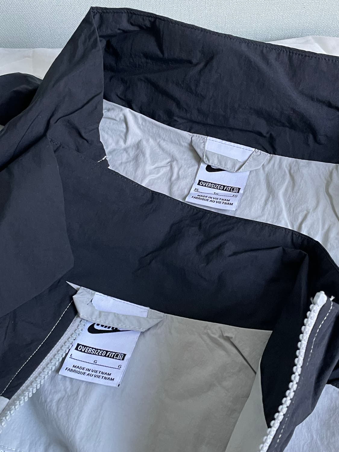 나이키 클럽 오버사이즈드 우븐 트랙 자캣 L 상품이미지3