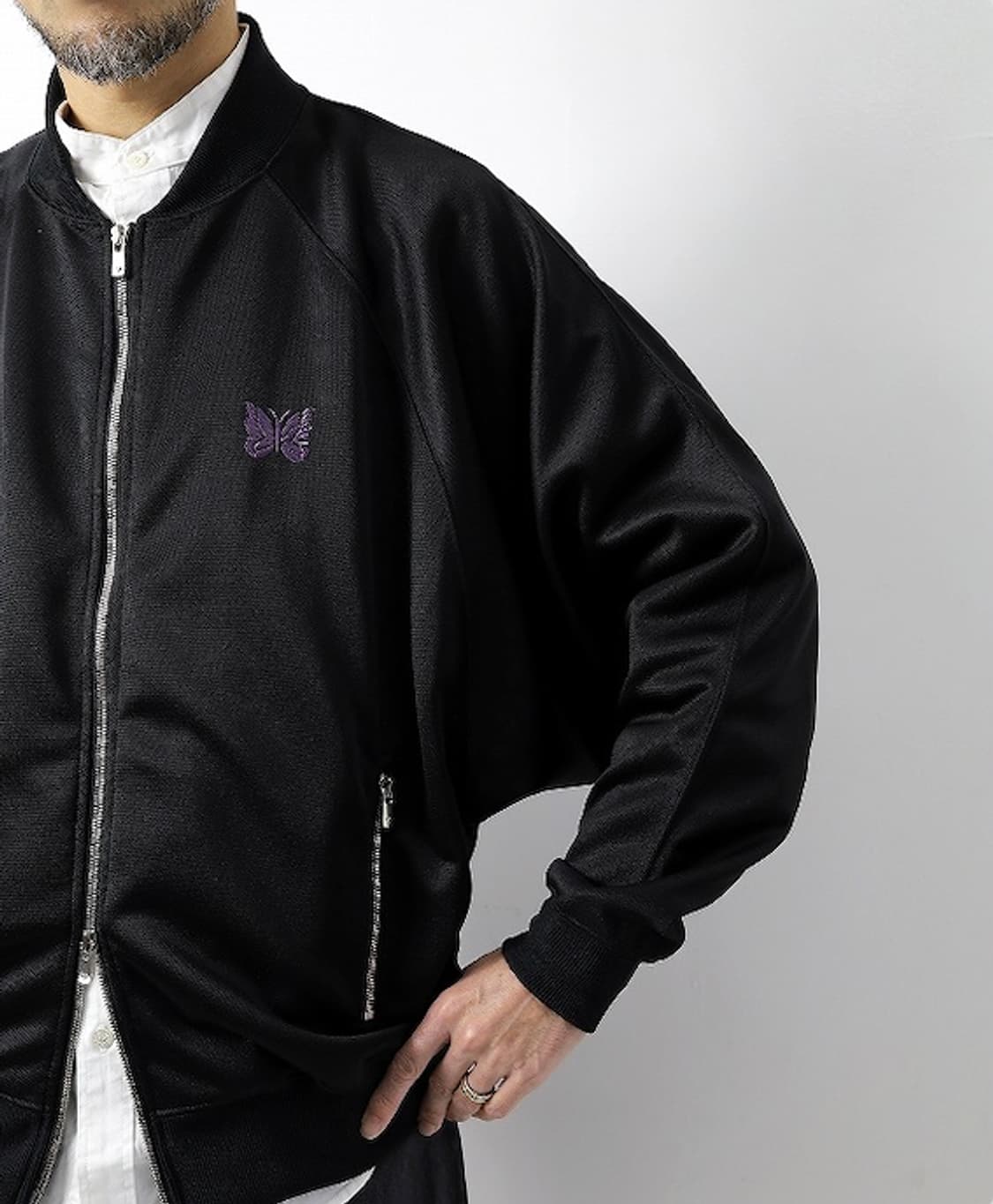 니들스 25ss 돌만 슬리브 트랙 재킷L (xl) 상품이미지1