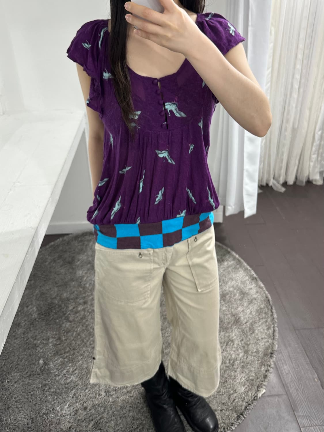koji tachiyama beige half pants 상품이미지5