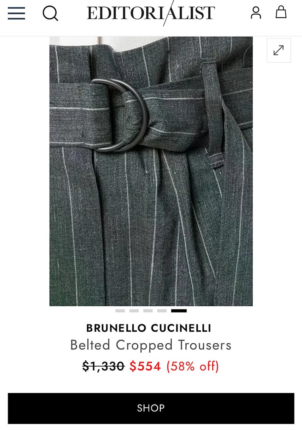 여) 브루넬로쿠치넬리 신형 린넨팬츠  상품이미지10