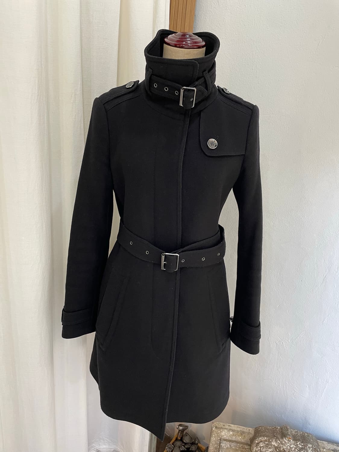 버버리 정품 울코트 상품이미지1