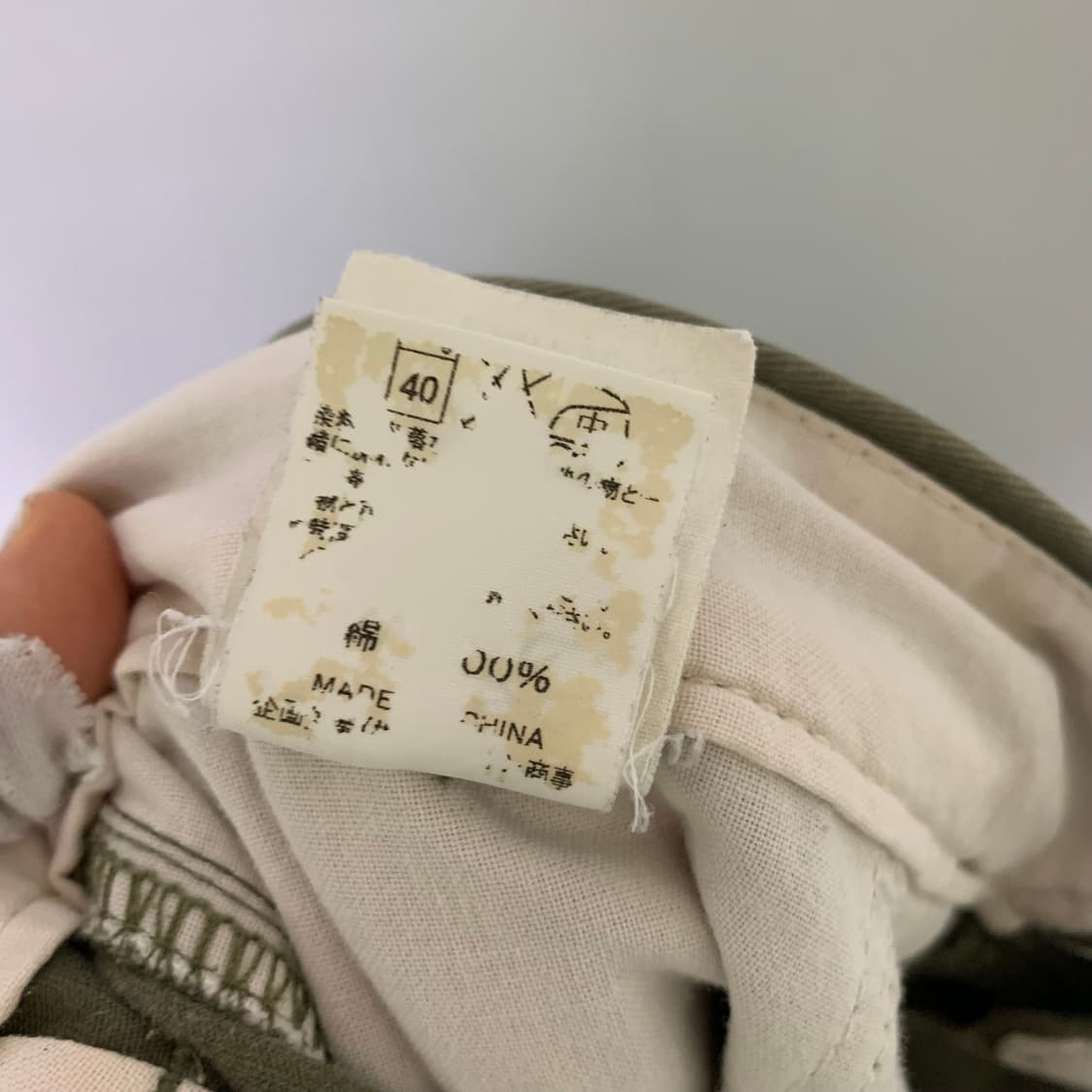 Schott 쇼트 빈티지 00s y2k 포켓 카고 반바지 남성 L 카키 상품이미지9