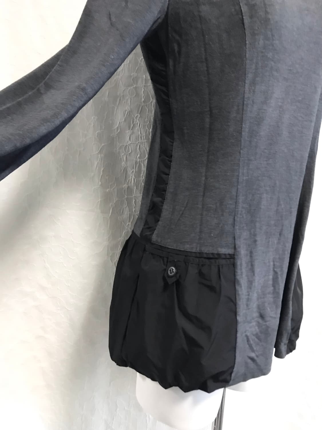 빈티지 아카이브 니혼진 하이넥 포켓 롱슬리브 탑 상품이미지4