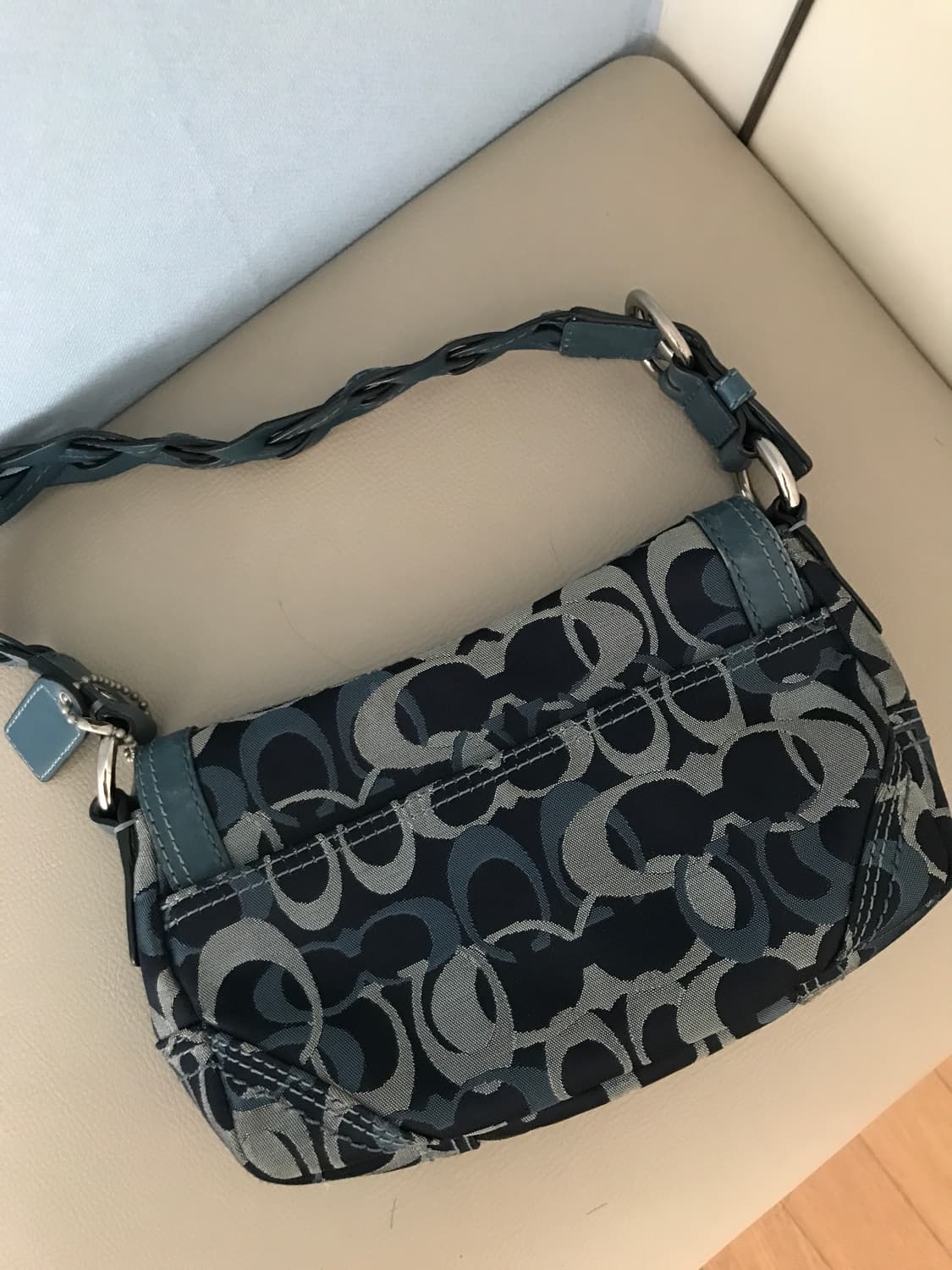 코치 데님 무드 숄더백 토트백 상품이미지3