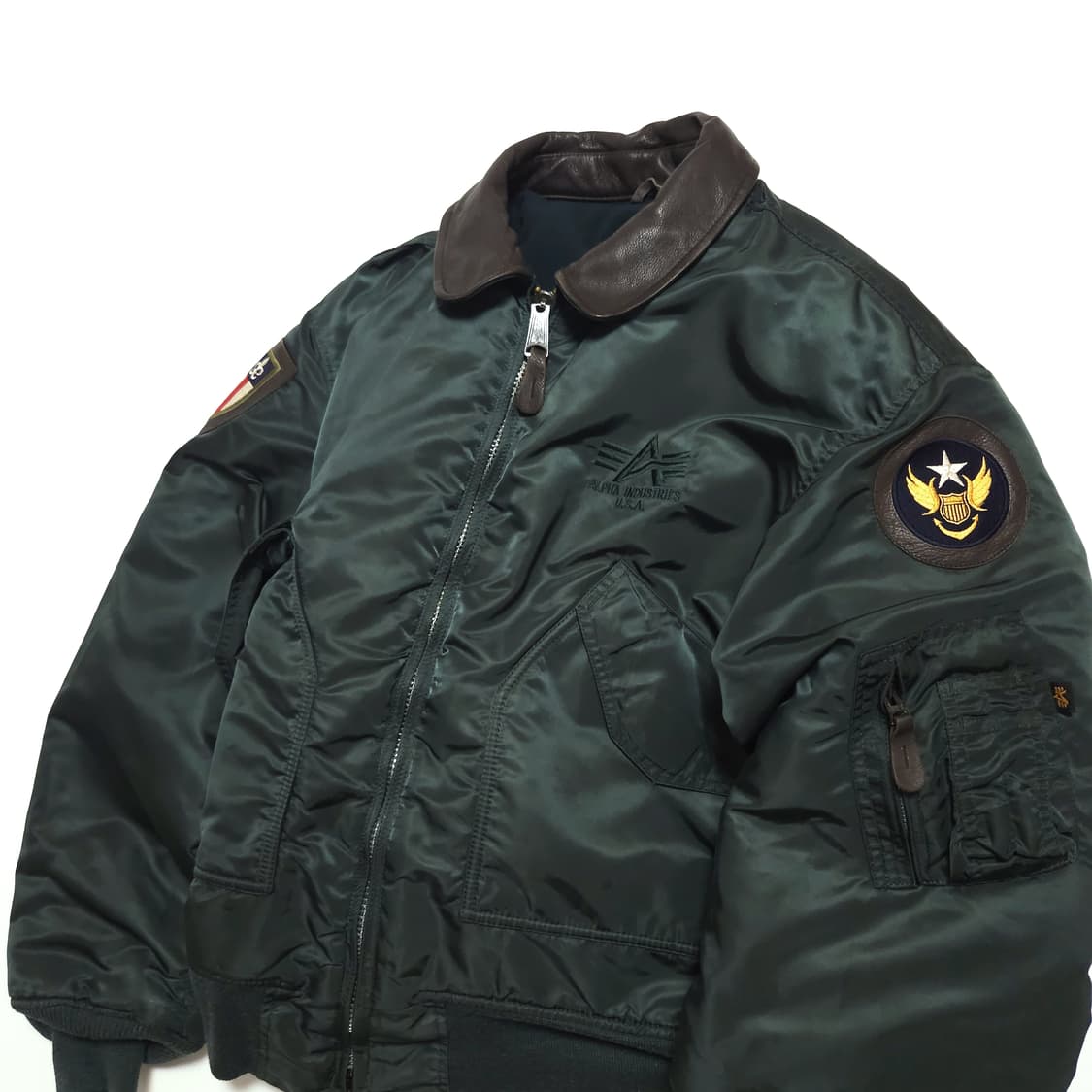 알파인더스트리 USA 02s 아카이브 플라이트 자켓 상품이미지2