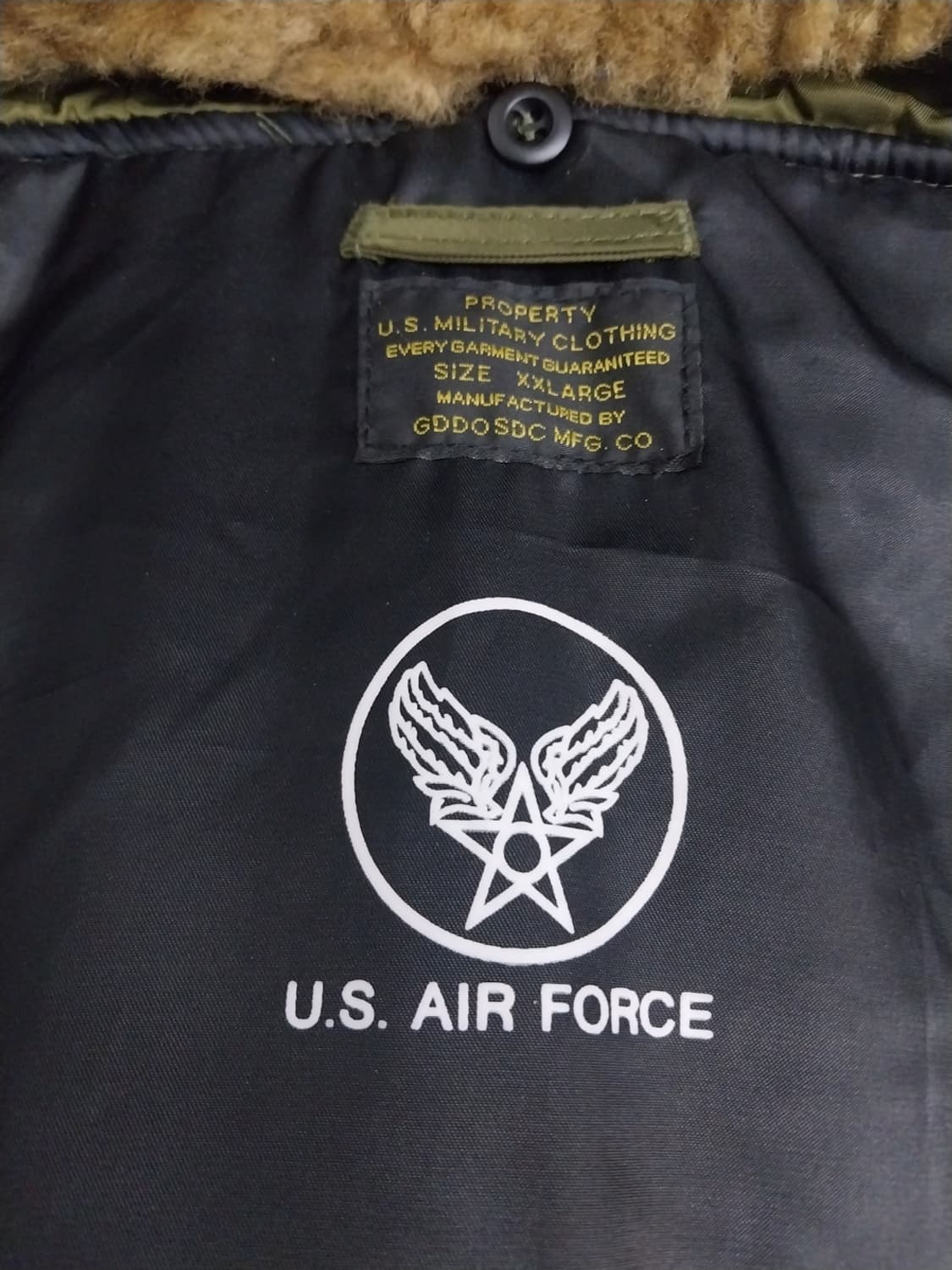 오리지널 미군 B-15자켓 2xl 상품이미지8