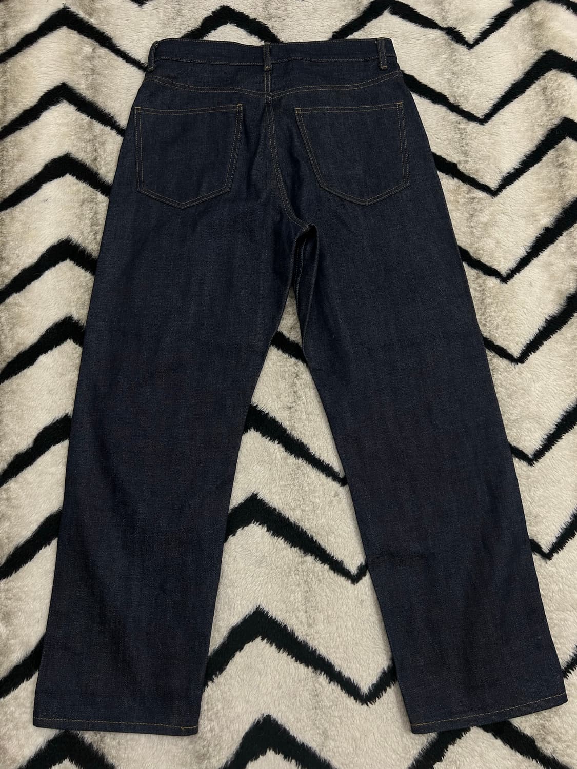 [30]유니클로U 셀비지 레귤러핏 데님팬츠/생지 상품이미지3