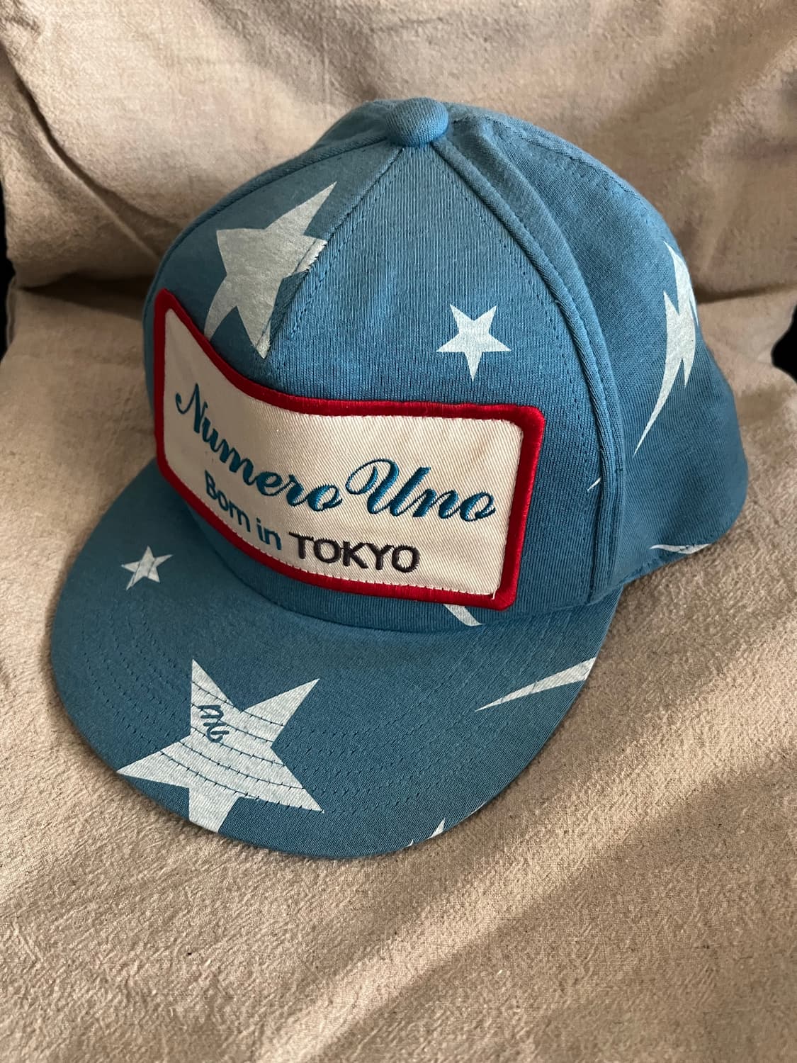 Numero uno 누메로 우노 빅패치 스타 볼캡 상품이미지1