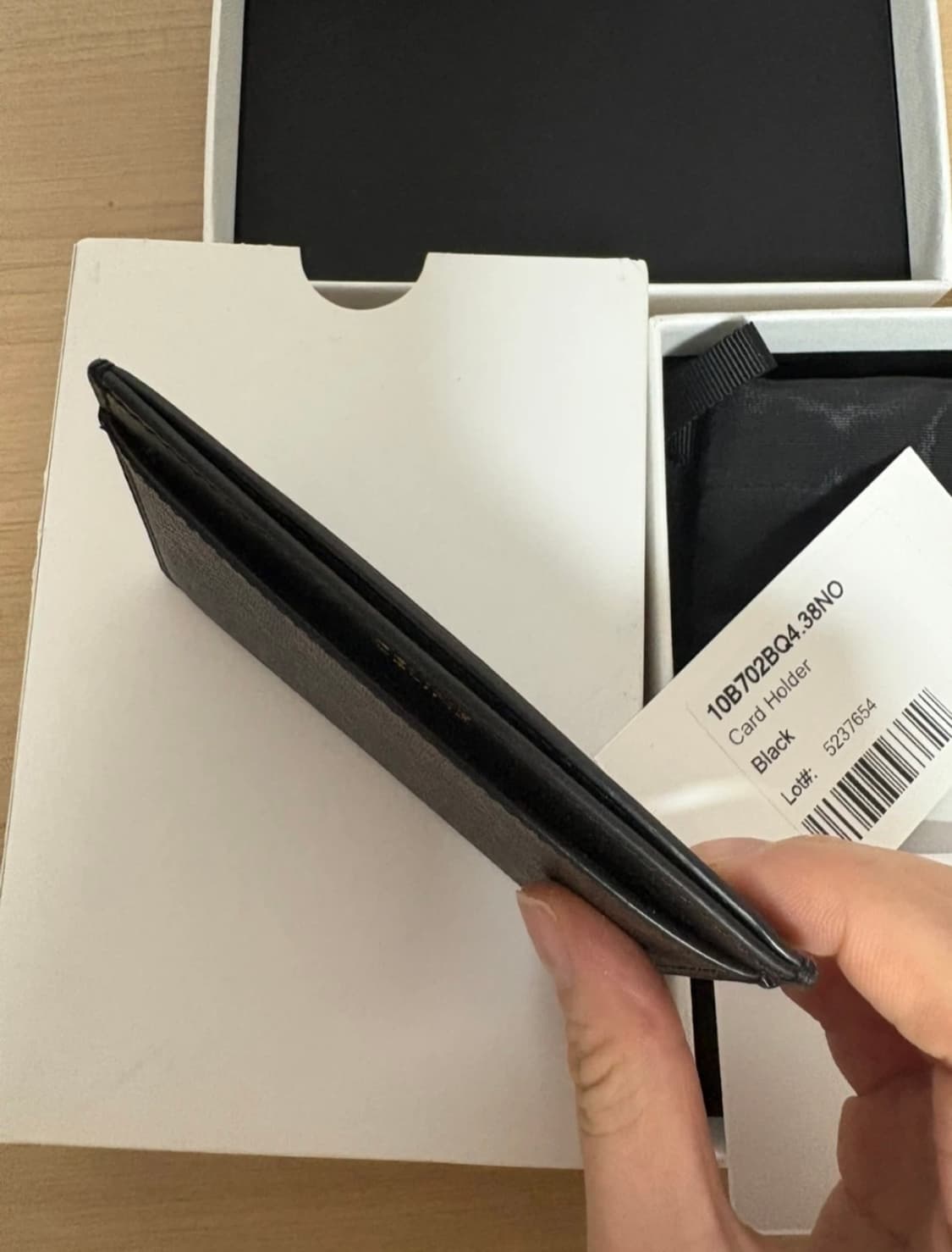 24FW 셀린느 남성 트리옹프 카드지갑 홀더 상품이미지2