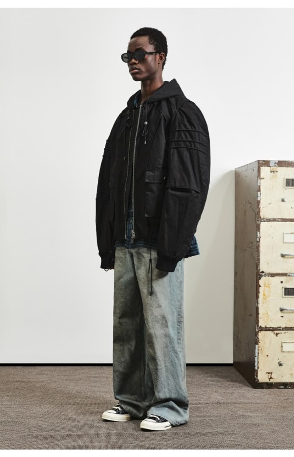 엘무드 쉐도우 밀리터리 후드 마원 MA-1 상품이미지5