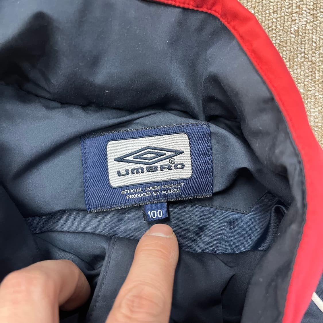 엄브로 잉글랜드 바람막이 자켓 상품이미지4